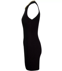 Matching elastic chain dress
