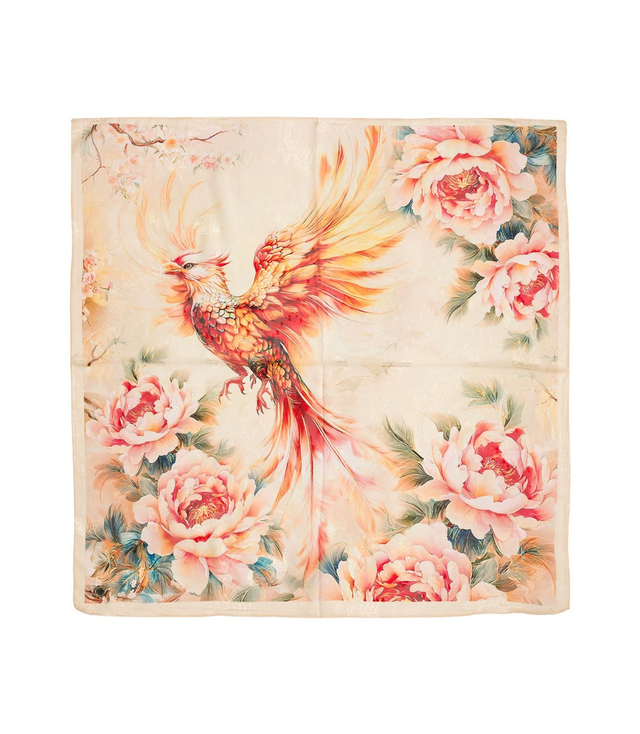 Elegant women's scarf with an insane 70x70 pattern