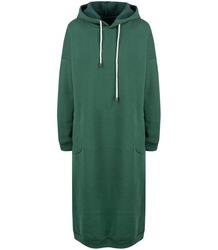 Warm Women's Sweatshirt Oversize Cotton Dress INEZ