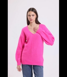 Warm, fashionable, loose women's sweater MATYLDA