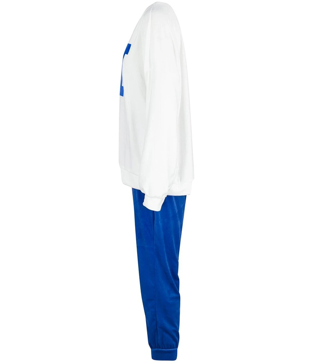 Women's velor tracksuit set Warm M MIA print