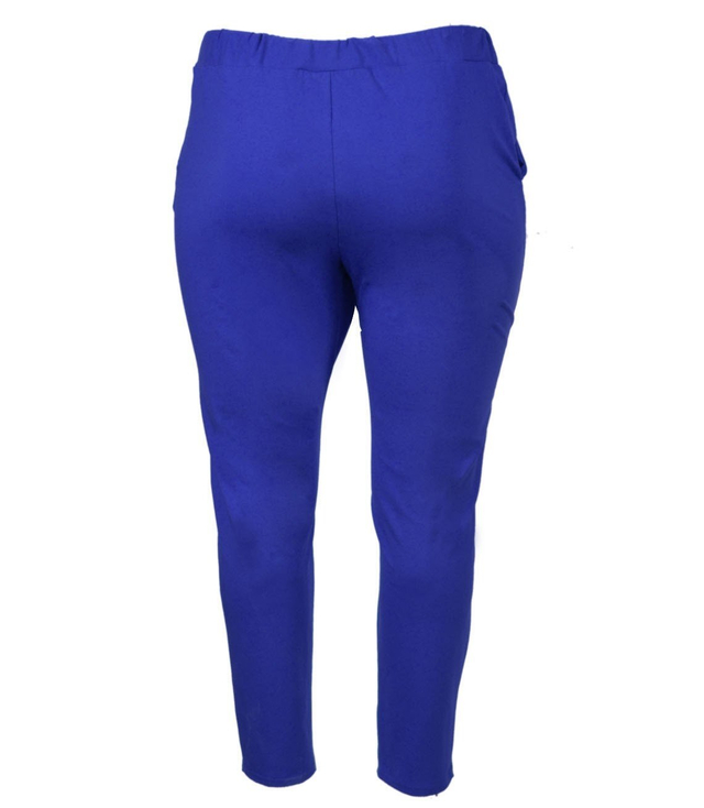 Spodnie materiałowe damskie z zakładką BAGGY