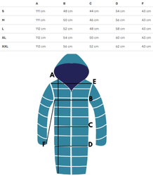 Long quilted winter warm coat with hood ARCTICA jacket