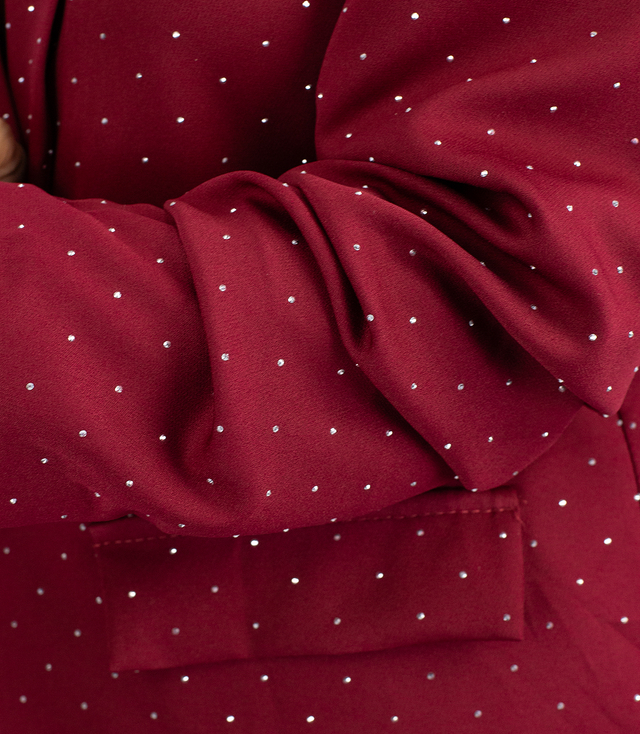 Women's elegant and evening sequins suit