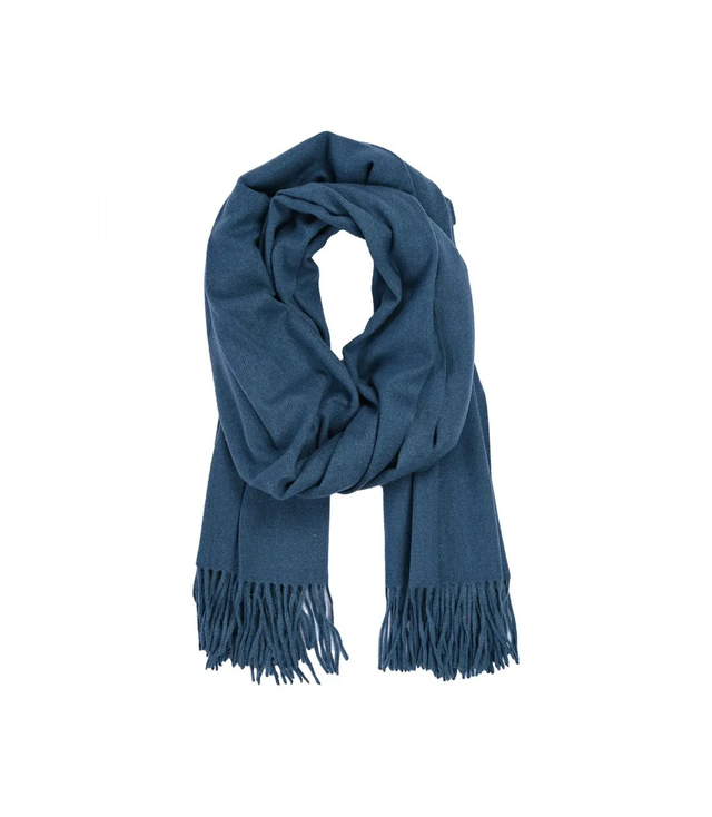 Scarf Thick scarf tassels single color warm soft 200x70 cm