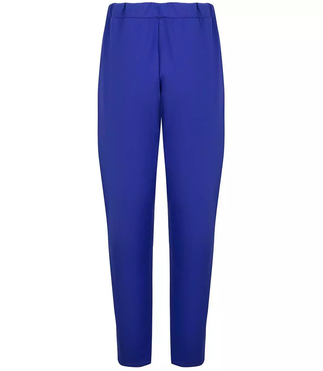 Women's fabric trousers with a BAGGY tab