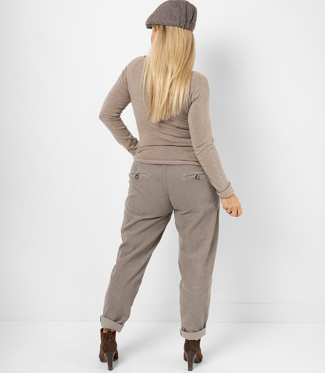 Comfortable knit longsleeve sweater blouse BESSI