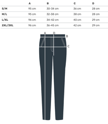 Dashing fitted leggings pants with high waist VALERIA 
