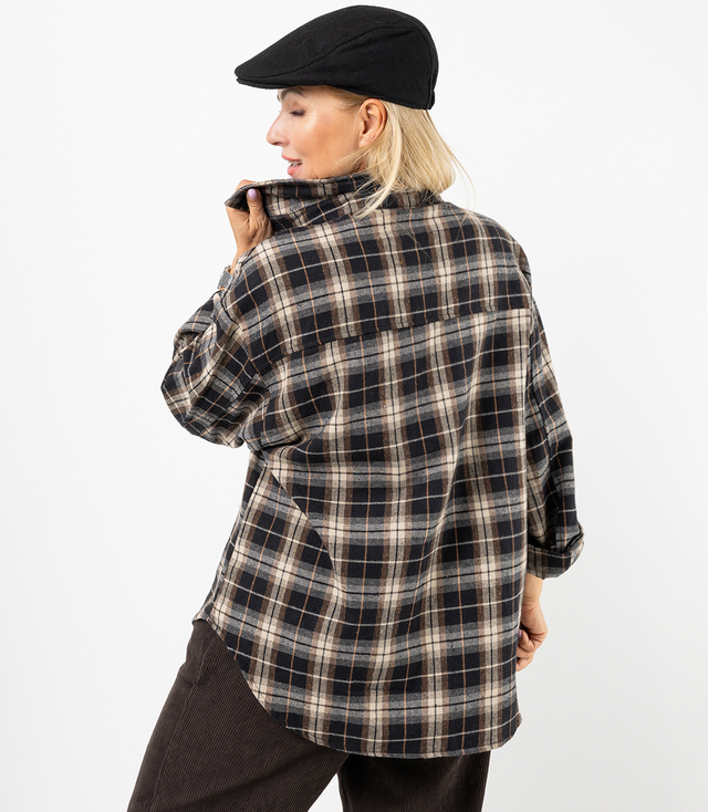 Timeless FRIDA plaid flannel shirt