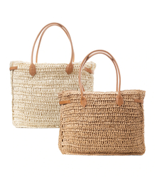 Large summer bag handbag braided simple shopper bag