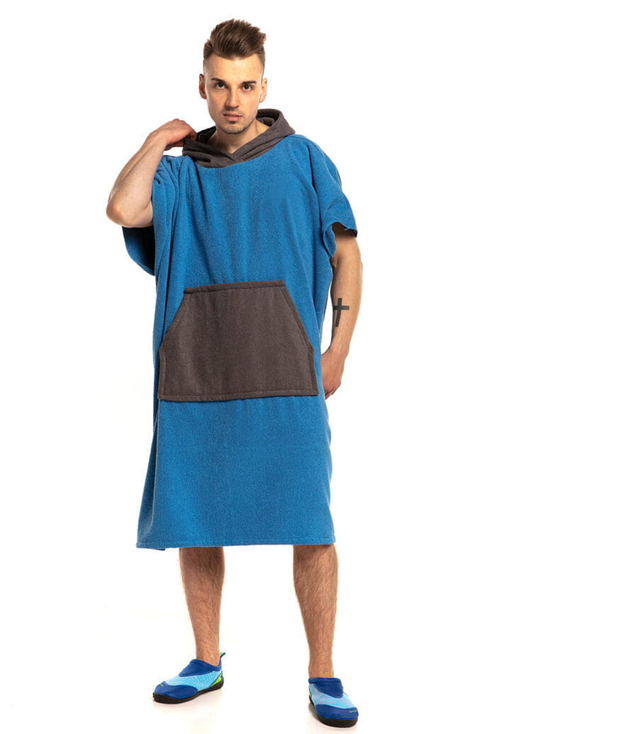 Sauna cotton terry pareo with pocket