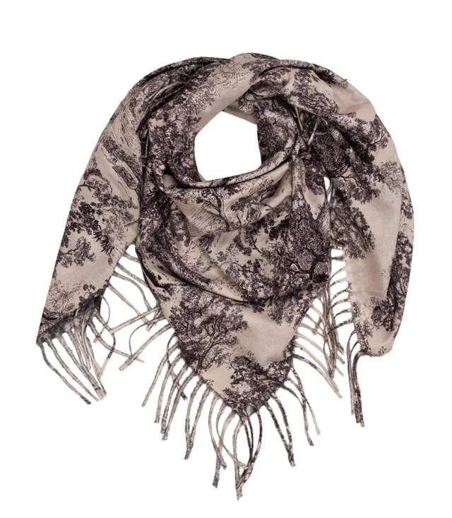 Fashionable women's tassel scarf women's elegant shawl
