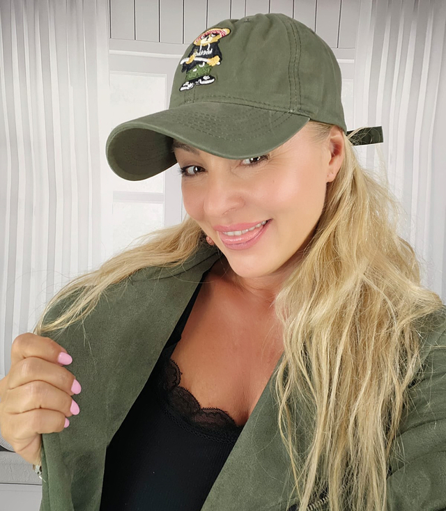 TEDDY bear embroidered baseball cap 