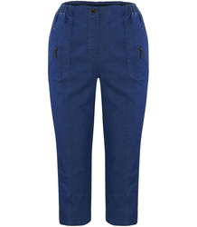 RYBACZKI Cienkie spodnie JEANS za kolano 