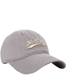 Unisex baseball cap with NOTHING embroidery