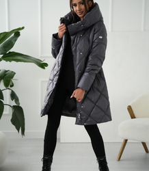 Warm women's winter coat Quilted Insulated MELANIA