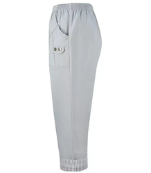 3/4 stripe thin elasticated trousers