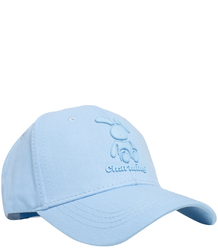 Children's baseball cap decorated with a bunny patch