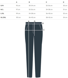 Slimming black high-waist leggings