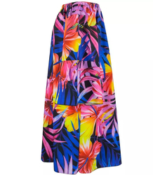 Colorful Spanish print mini dress