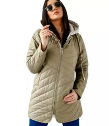 Women's transitional spring quilted jacket LAURA
