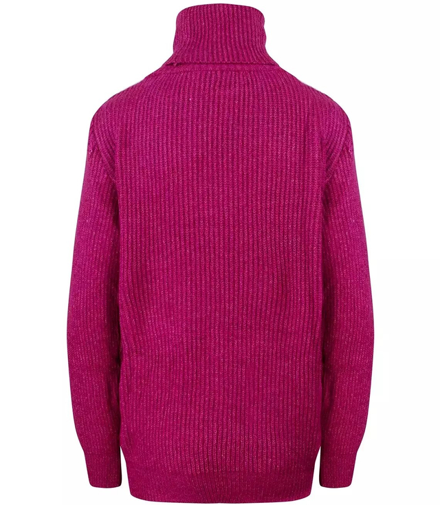 Classic ribbed turtleneck sweater