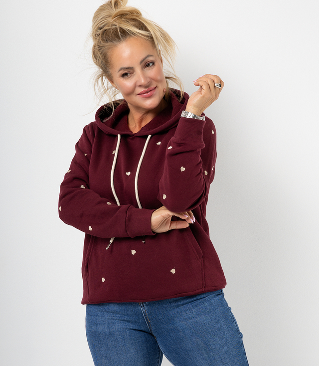 Cute hoodie kangaroo hoodie VALENTINE