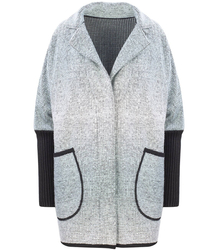 Ciepły płaszczyk kurtka OMBRE sweter