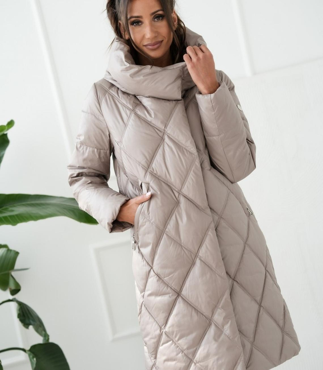 Warm women's winter coat Quilted Insulated MELANIA