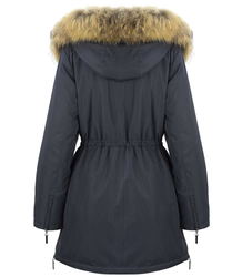 warm winter JACKET Padded FUR Coat