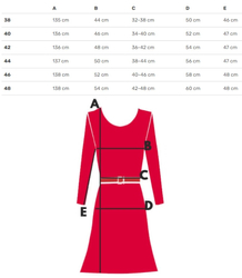 Elegant maxi dress with a geometric pattern. Unusual MARIBEL