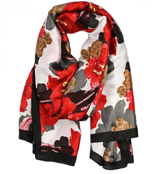 Stylish shawl scarf floral pattern Elegant 180x90 cm