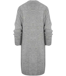 Warm and soft LONG BASIC sweater cardigan