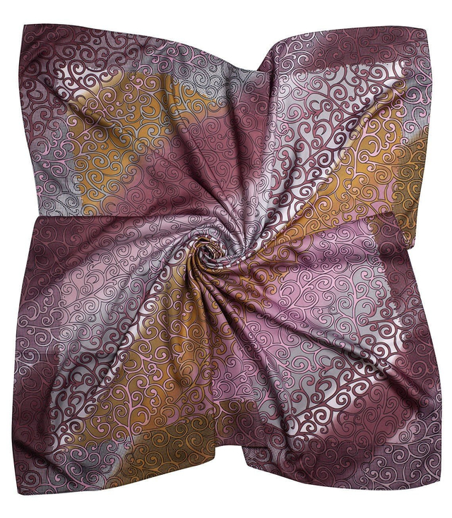 Kolorowa chusta apaszka piękna ombre wiosenna