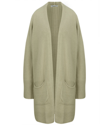 Ciepły miękki DŁUGI kardigan sweter BASIC