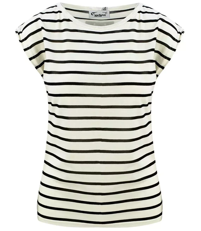 Blouse top women T-shirt striped T-shirt