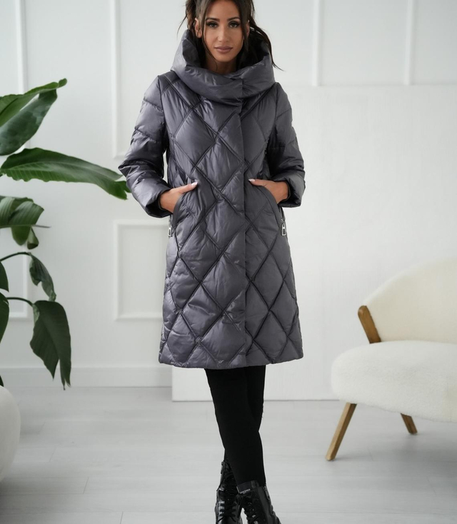 Warm women's winter coat Quilted Insulated MELANIA