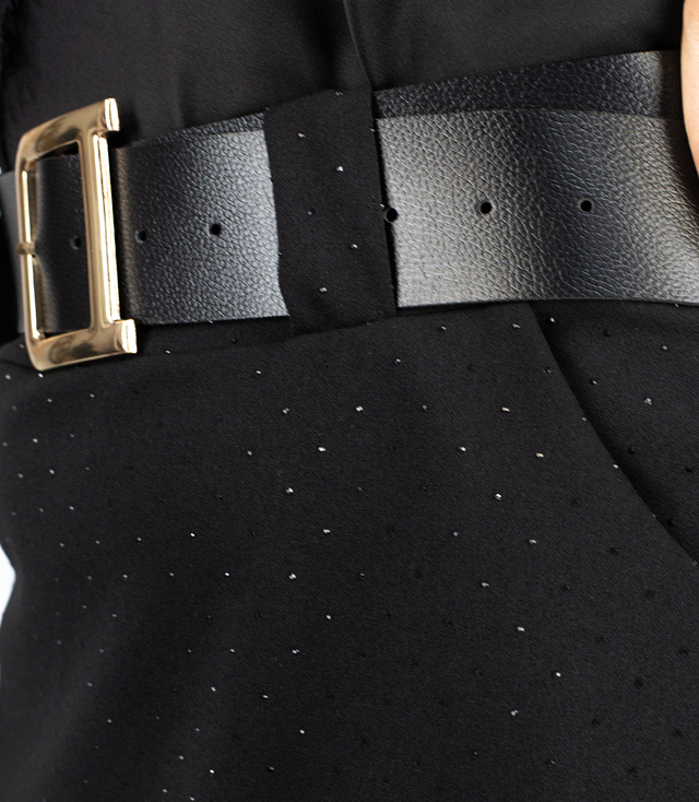 Stylowa spódnica maxi z cekinami elegancka