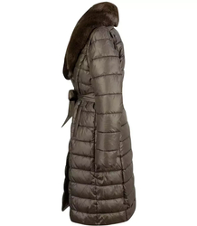 Quilted jacket coat sleeveless 4W1 FUR