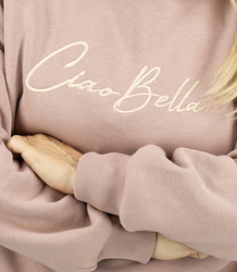 Women's warm hoodie CIAO BELLA