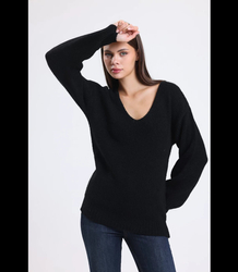 Warm, fashionable, loose women's sweater MATYLDA