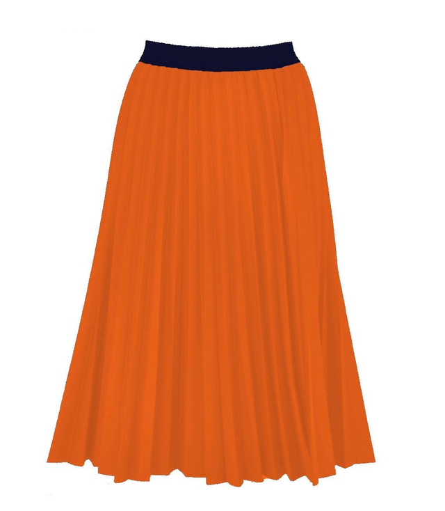 Pleated skirt solejka casual elastic