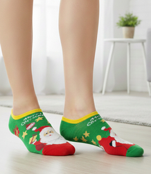 Christmas women's foot socks- Christmas theme, soft, winter socks