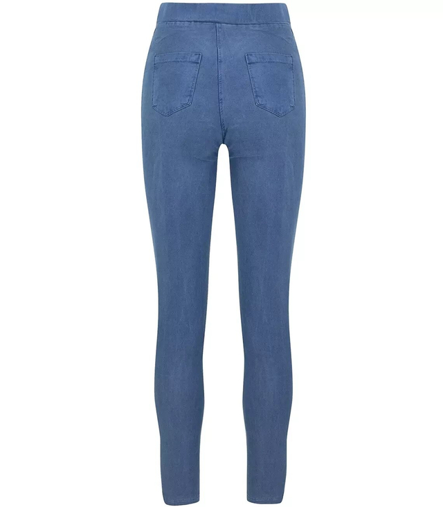 Damskie spodnie jegginsy tregginsy skinny Eleganckie