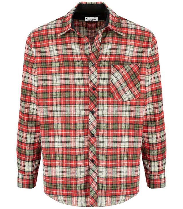 Men's checkered cotton REGULAR FIT shirt