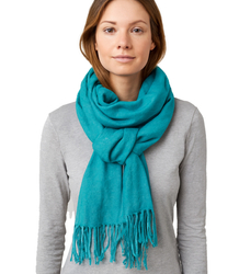 Soft large shawl with tassels uniform classic