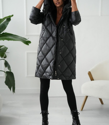 Warm women's winter coat Quilted Insulated MELANIA