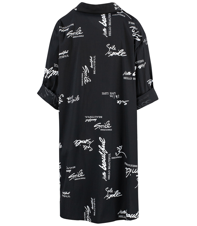 Long shirt shirt PRINT tunic ELAILA