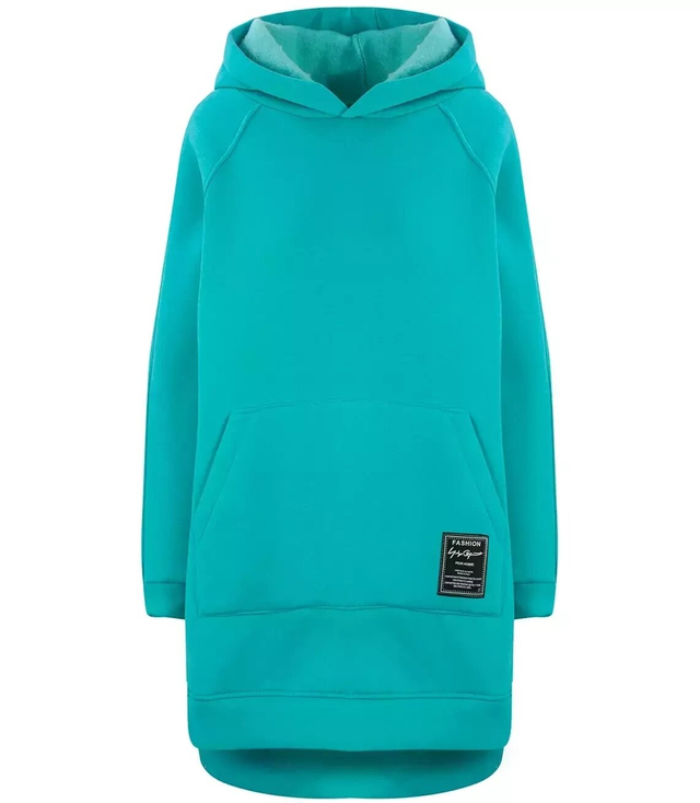 Warm oversized BASIC hoodie