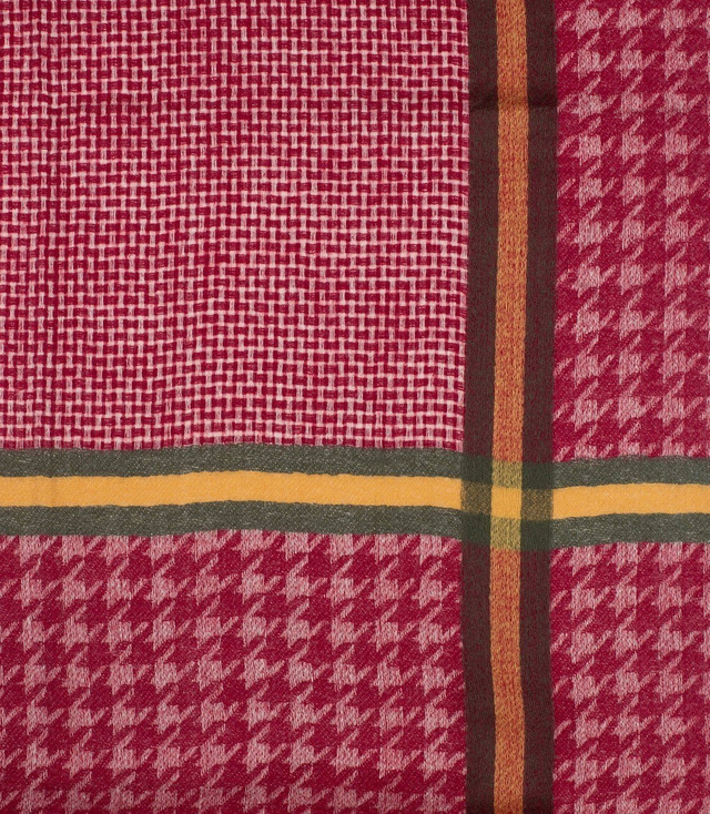 Ciepły modny Tkany szal szalik chusta Elegancka